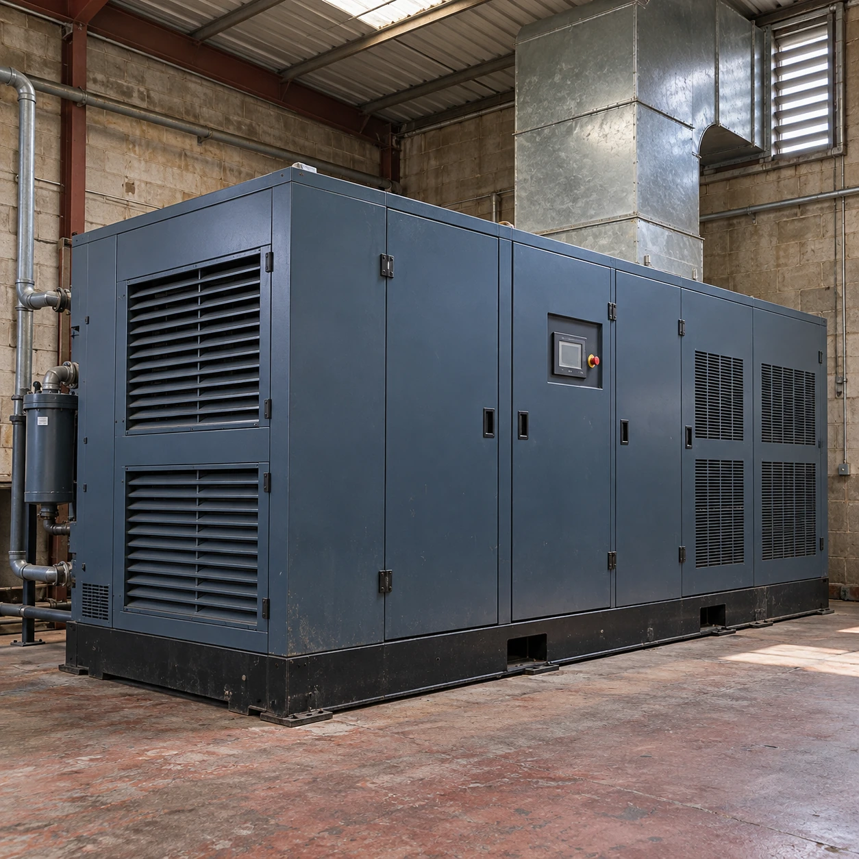 450 hp oil free air compressor