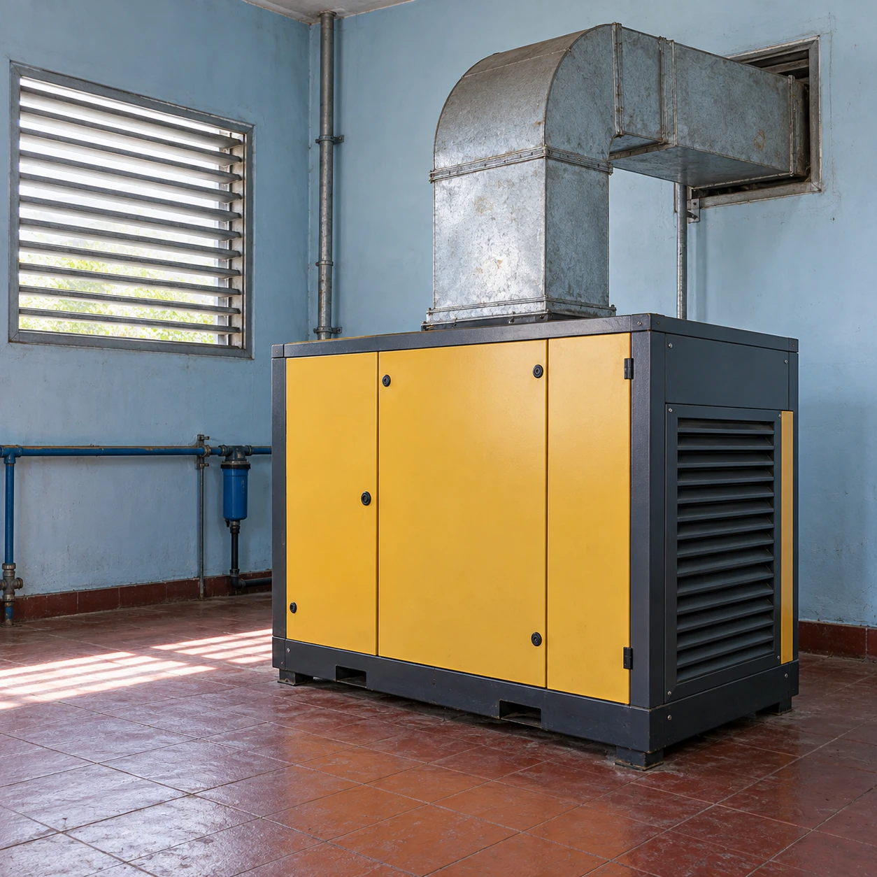 air cooled oil free air compressor