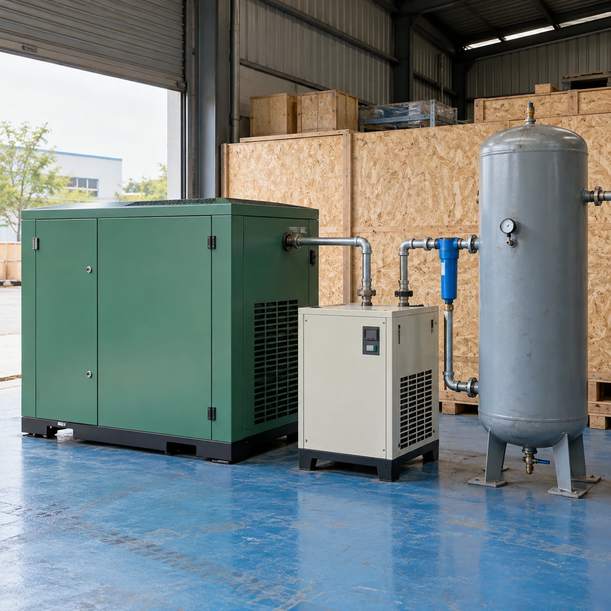oil free air compressor price