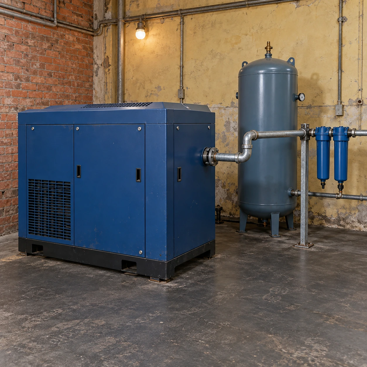 oil or oil free air compressor