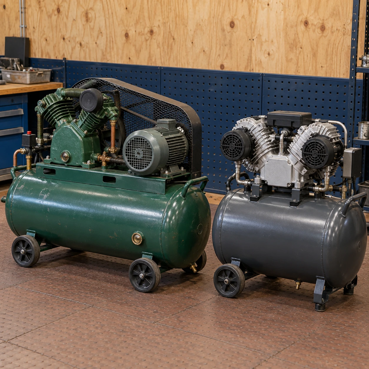 oil vs oil free air compressor