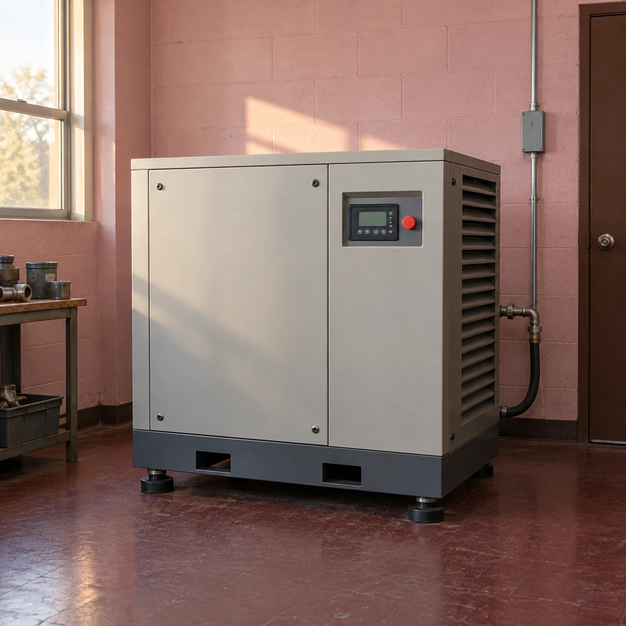 silent oil free air compressor