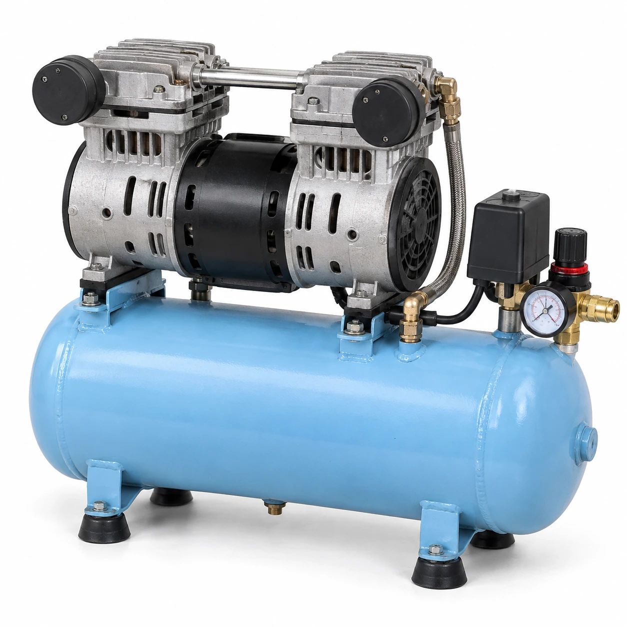 small oil free air compressor