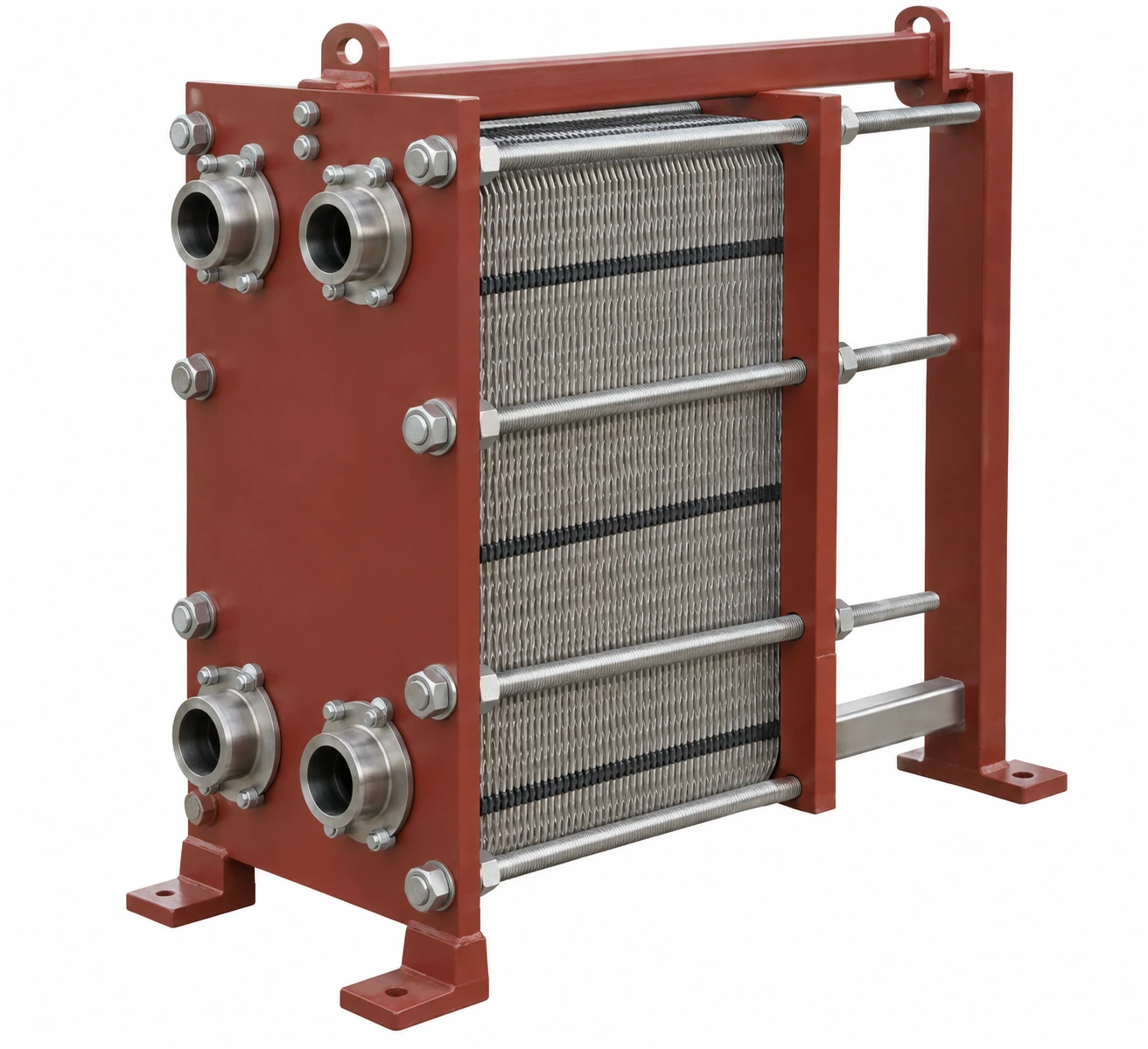 frame and plate heat exchanger