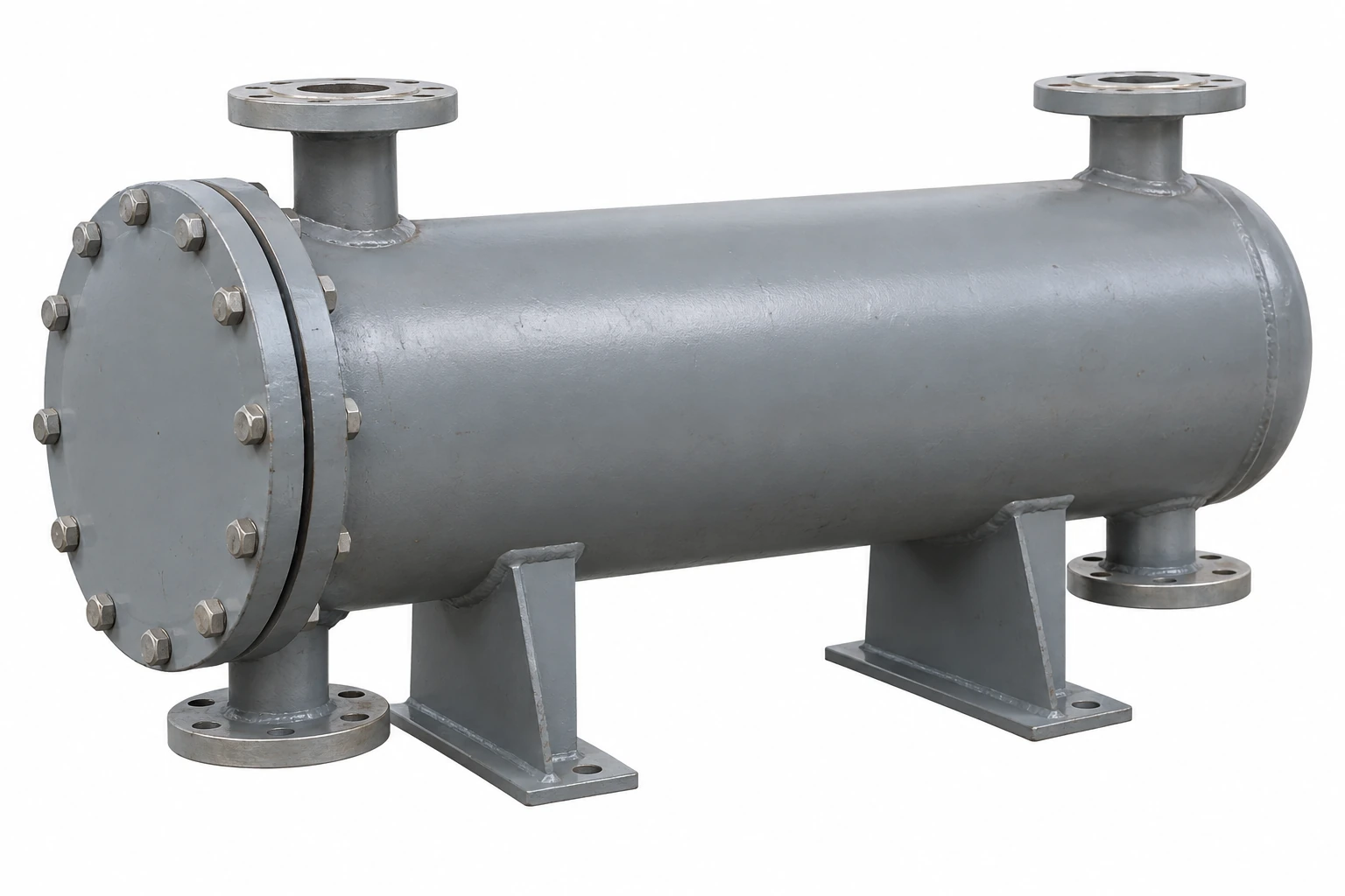 shell and plate heat exchanger