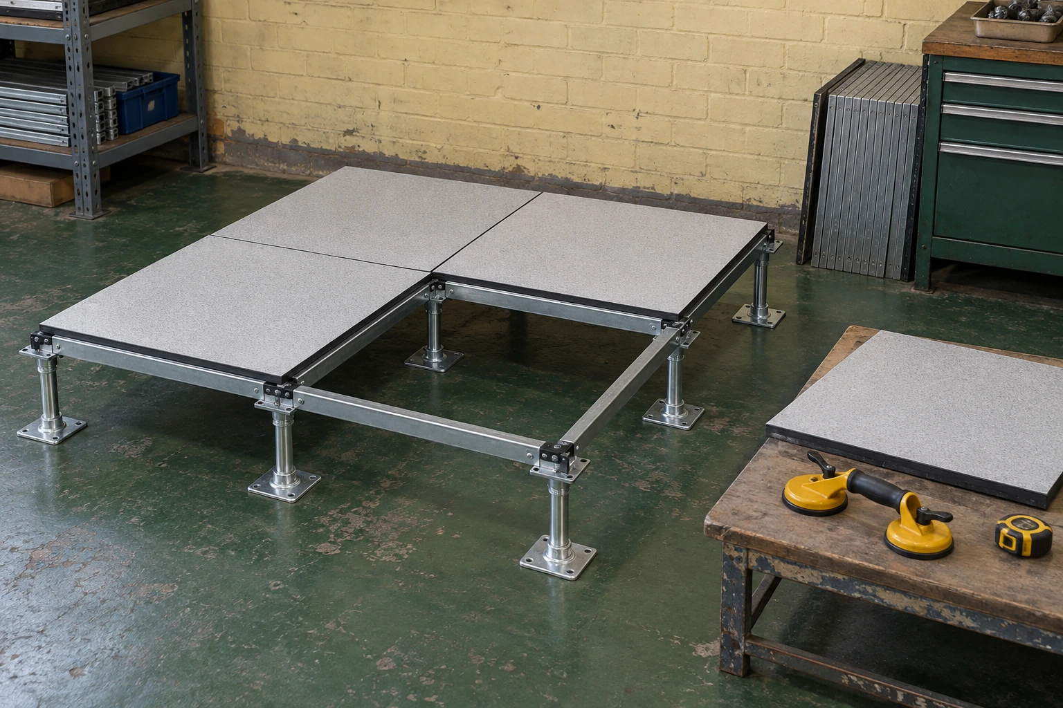diy raised access flooring