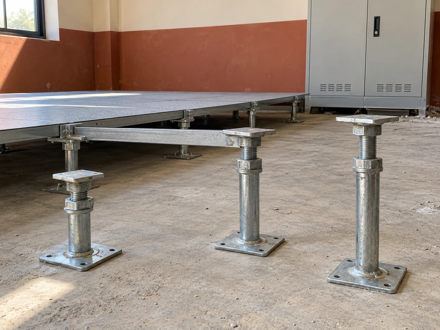 adjustable raised floor pedestals