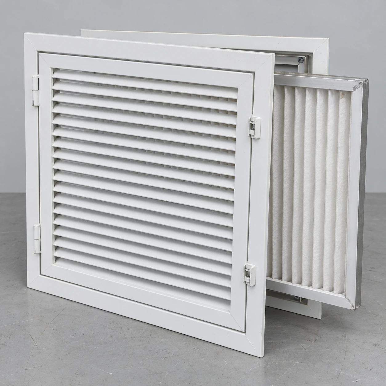 return air grille with filter