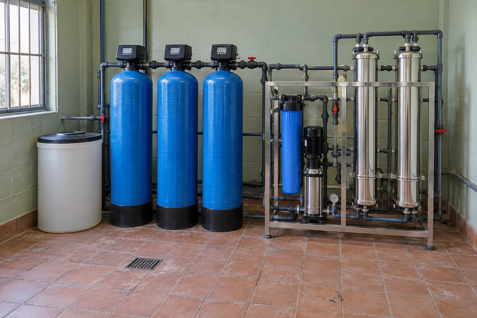 5 stage reverse osmosis water purification system