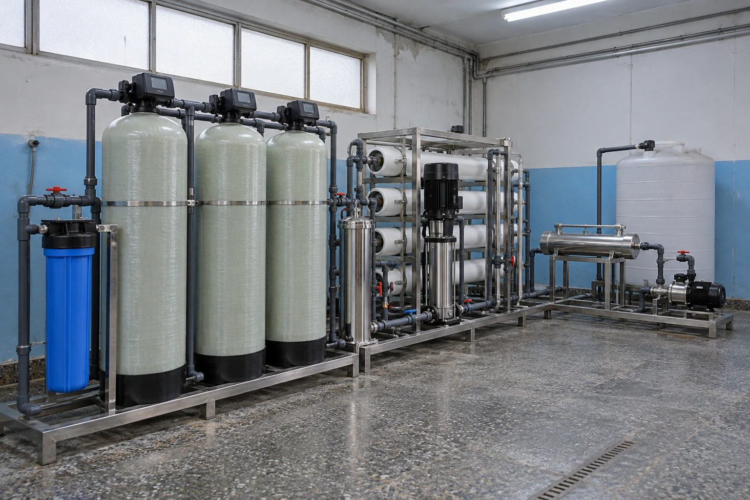 6 stage reverse osmosis water purification system