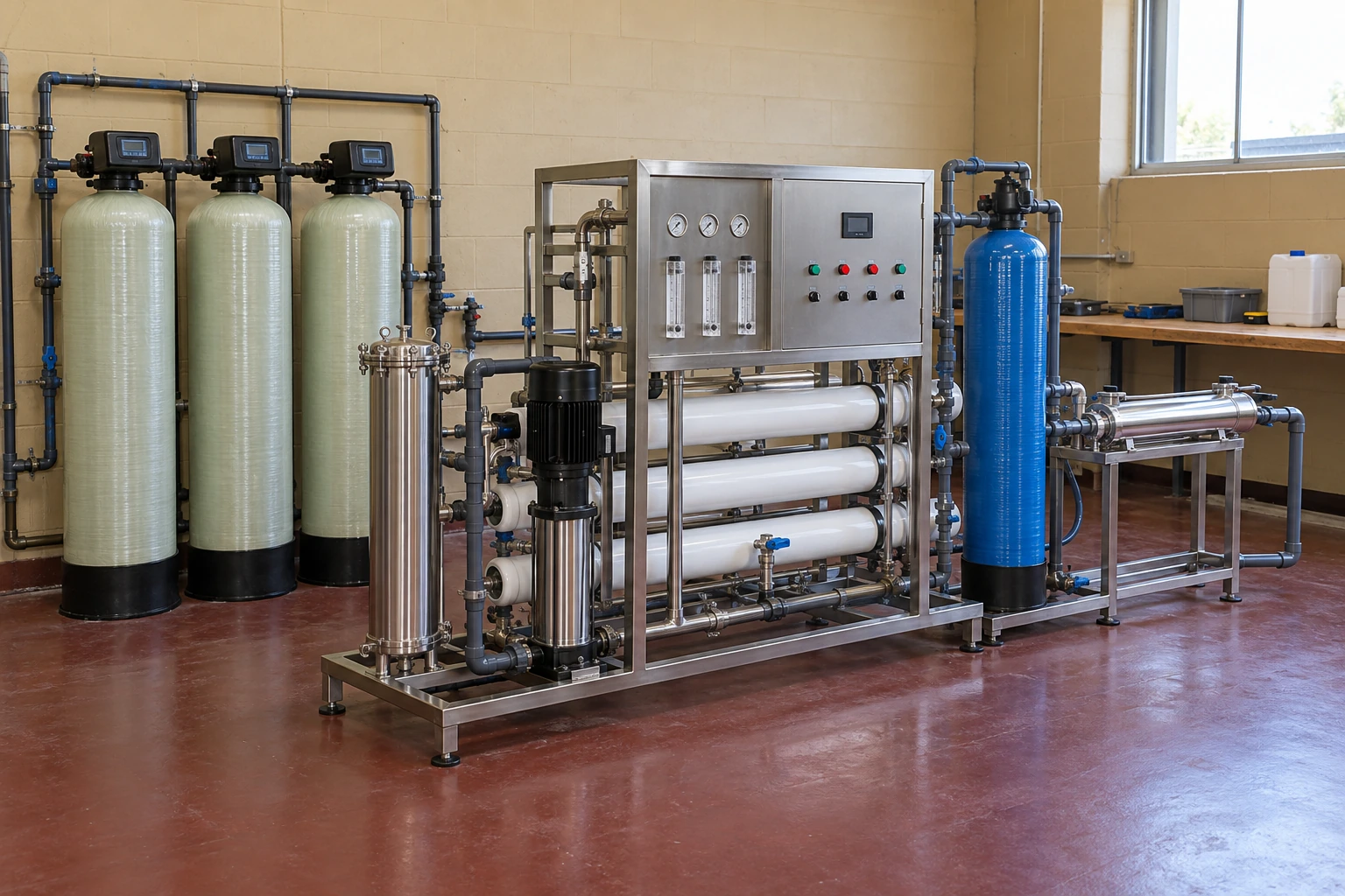 7 stage reverse osmosis water purification system