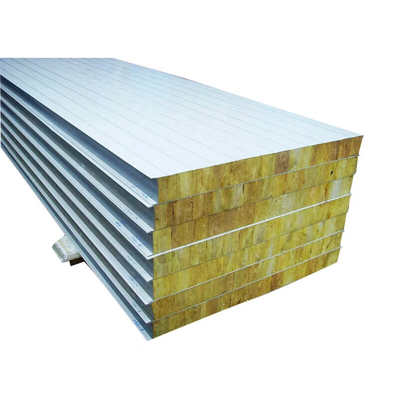 polyurethane rock wool sandwich panel