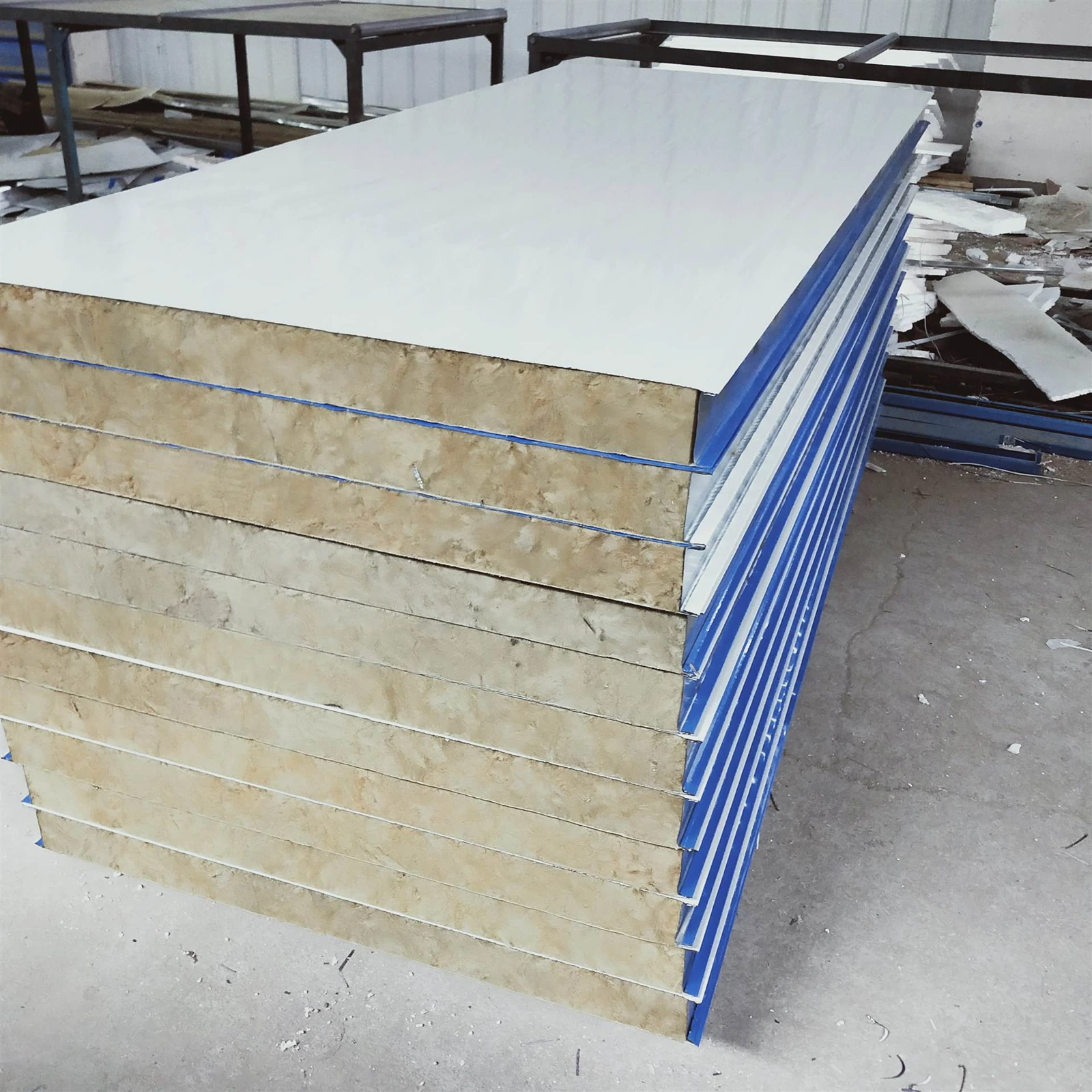 fire rated rock wool sandwich panel