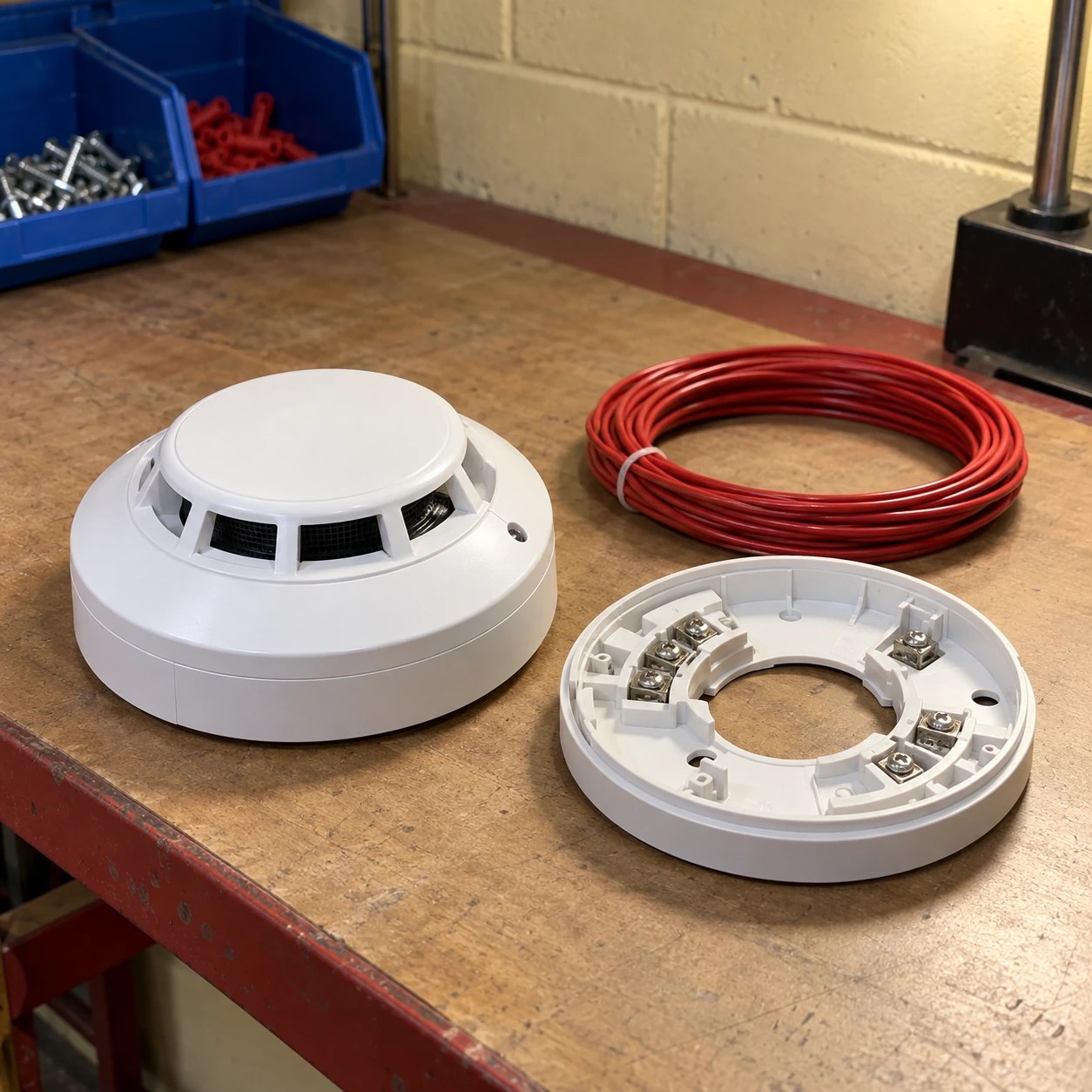 hardwired smoke detector