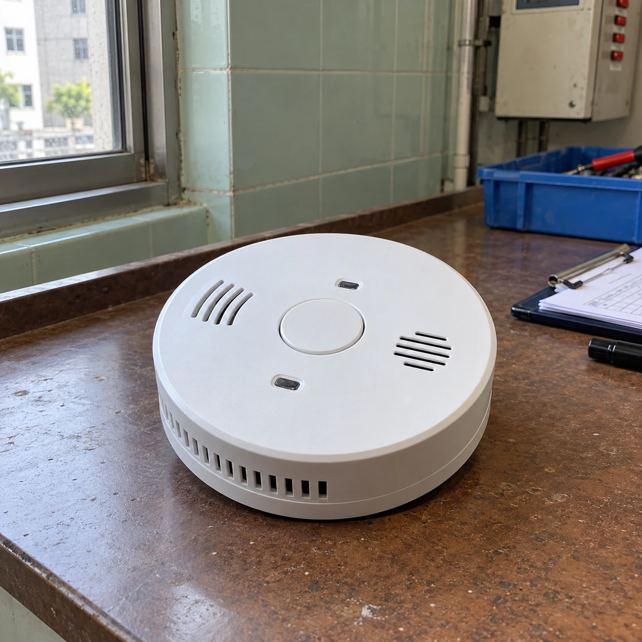 smoke detector carbon monoxide detector