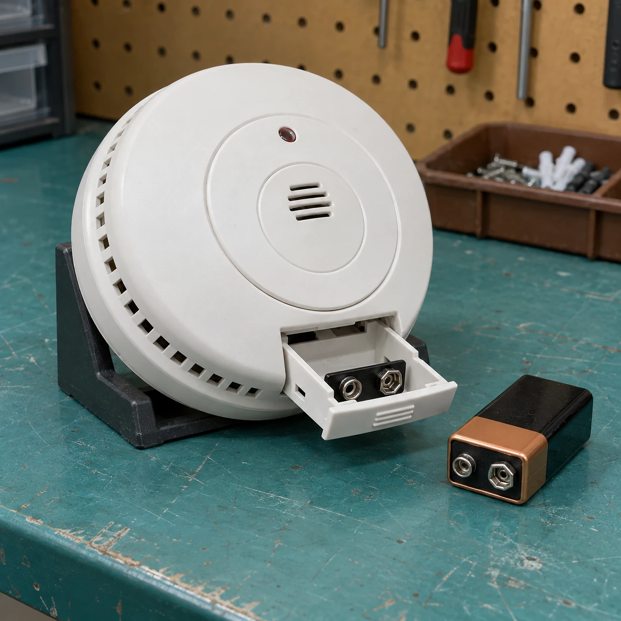 smoke detector chirping