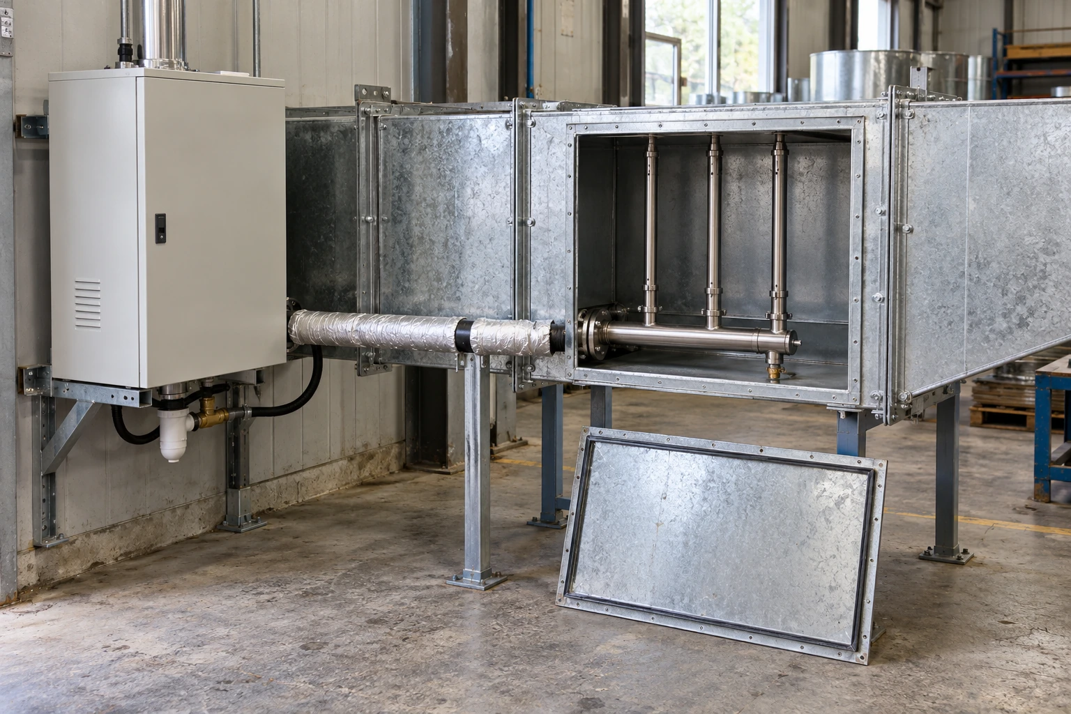 commercial duct mounted steam humidifiers