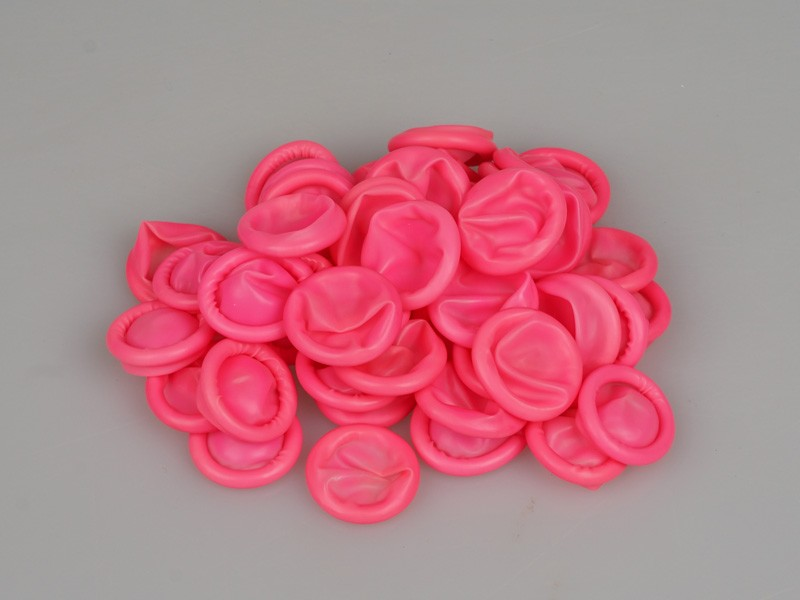 Pink Latex Finger Cots