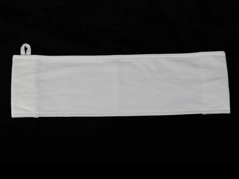Textured wiping face of the double-layer cleanroom mop cover