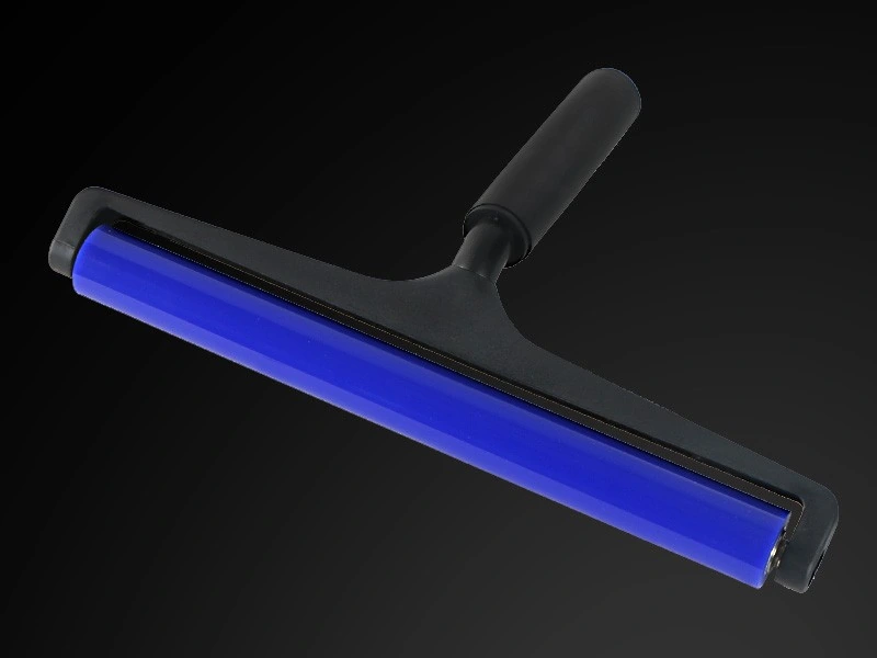 Silicone Dust Roller with Black Handle — product detail and alternate view