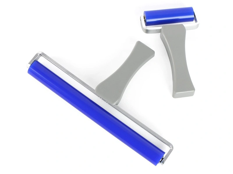 Silicone Dust Roller with Aluminum Handle — product detail and alternate view