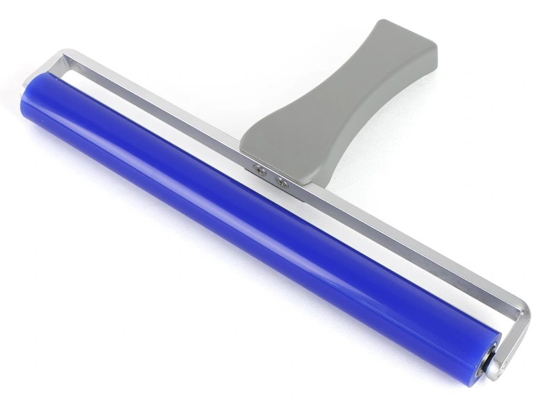 Silicone Dust Roller with Aluminum Handle — product detail and alternate view