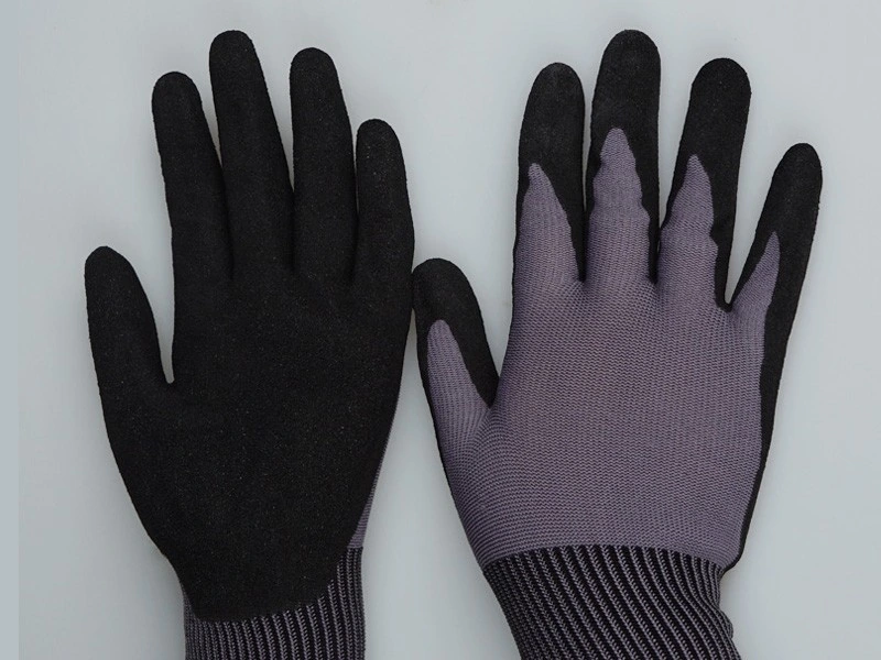 Sandy Nitrile Grip Gloves — product detail and alternate view