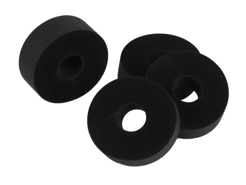 Black PU Absorbent Sponge Roller 14 x 40 x 10 mm — product detail and alternate view
