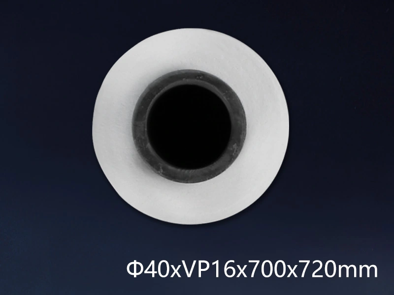 PVC Absorbent Sponge Roller 40 x VP16 x 700 x 720 mm — dimensions as marked