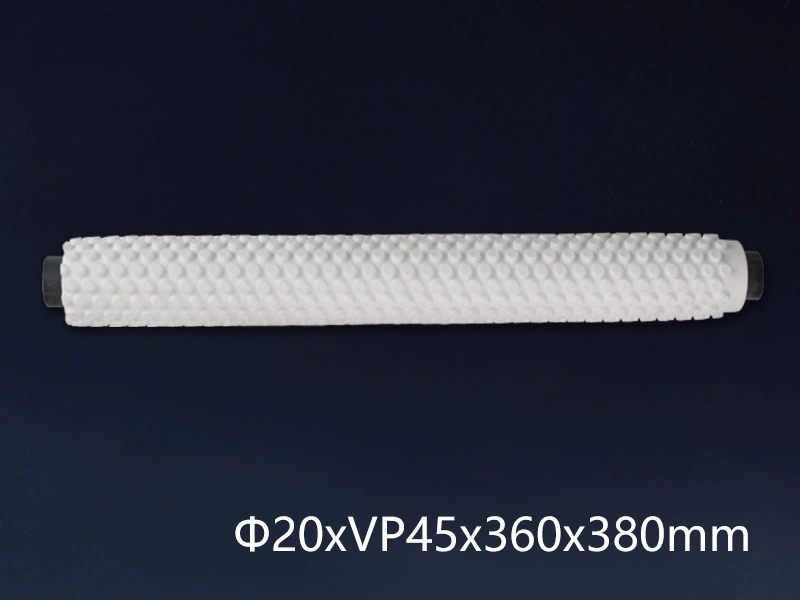 PU Absorbent Sponge Roller 20 x VP45 x 360 x 380 mm — dimensions as marked
