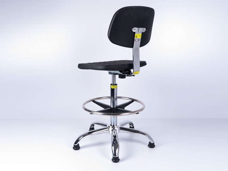 Rear view of the FH-080921 PU chair