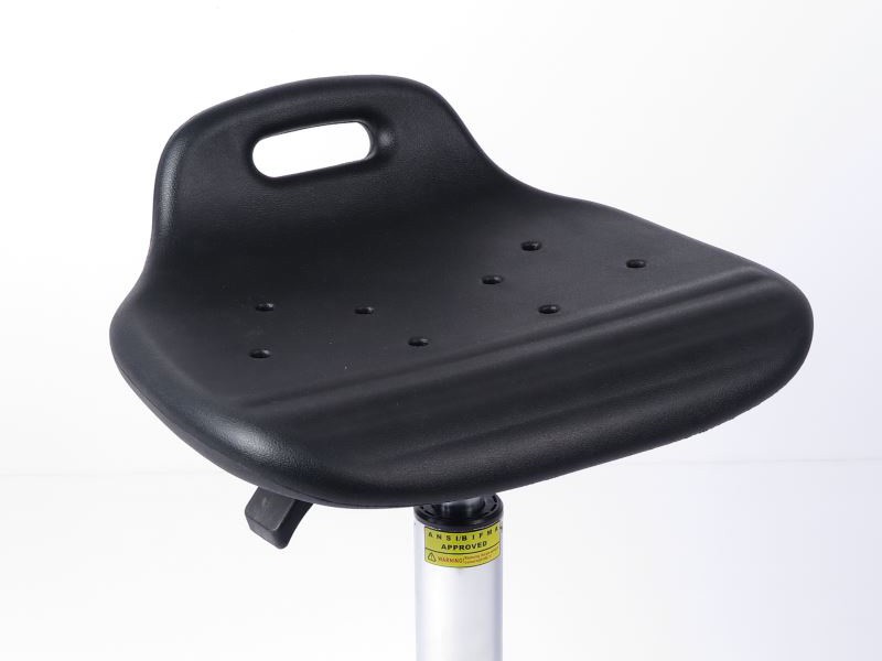 Molded seat and low backrest