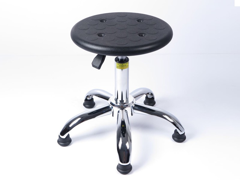 Round PU stool and glide base