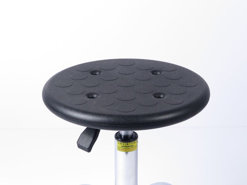 Circular textured PU seat