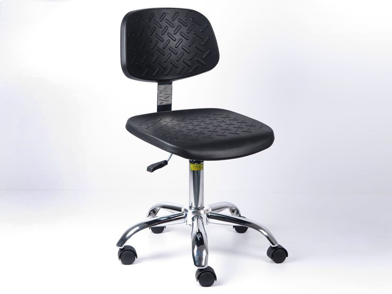 FT-080921 PU ESD chair with textured backrest and caster base