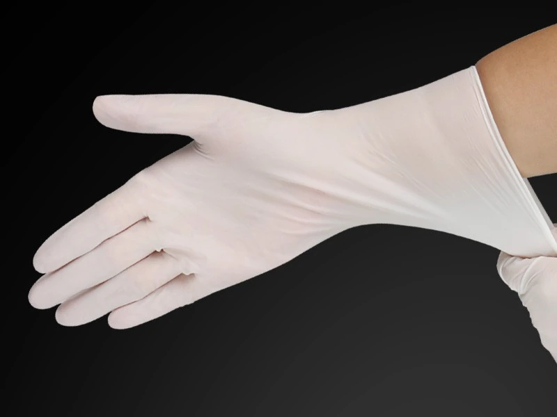 Sterile 12-Inch White Nitrile Gloves — product detail 3