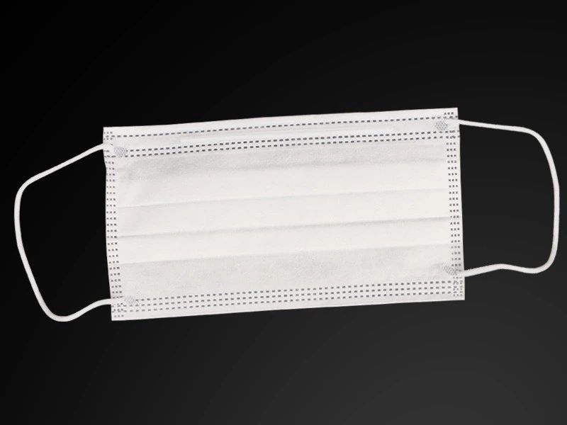 Individually Wrapped White Protective Face Mask — product detail 3