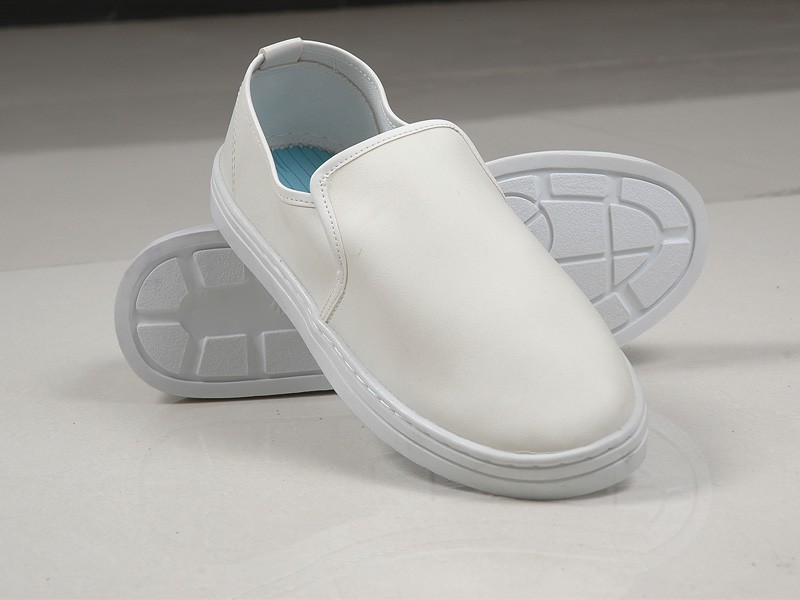 Backless Anti-Static Work Shoes — product detail and alternate view