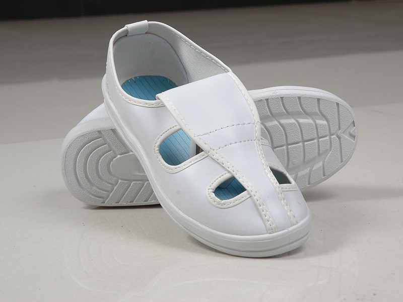 Backless Anti-Static Work Shoes — product detail and alternate view