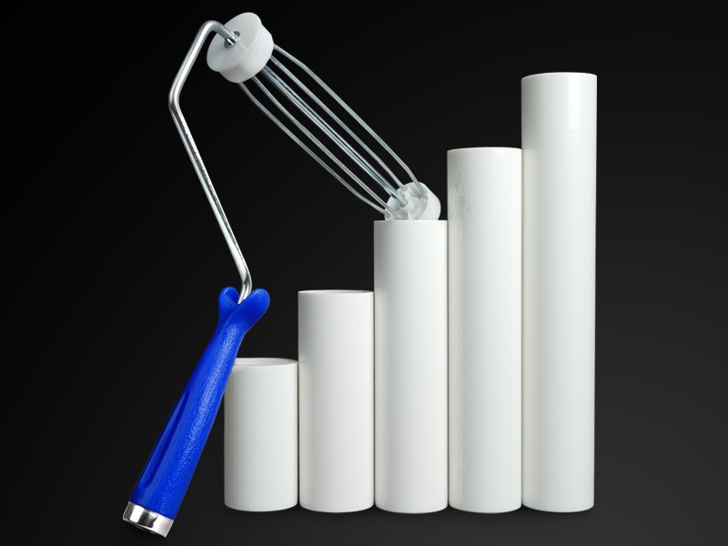 Adhesive Roller Refills and Frame