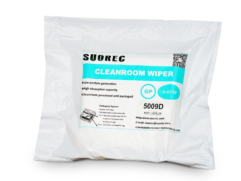 Microfiber Cleanroom Wipes 5009D 170 g/m² — fabric and application detail 1