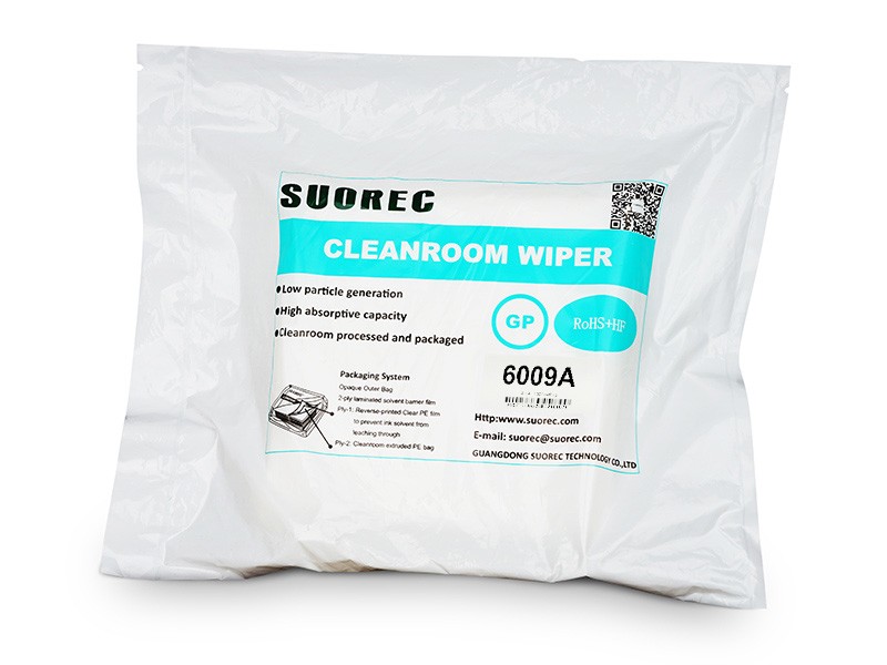 Microfiber Cleanroom Wipes 6009A 205 g/m² — fabric and application detail 1