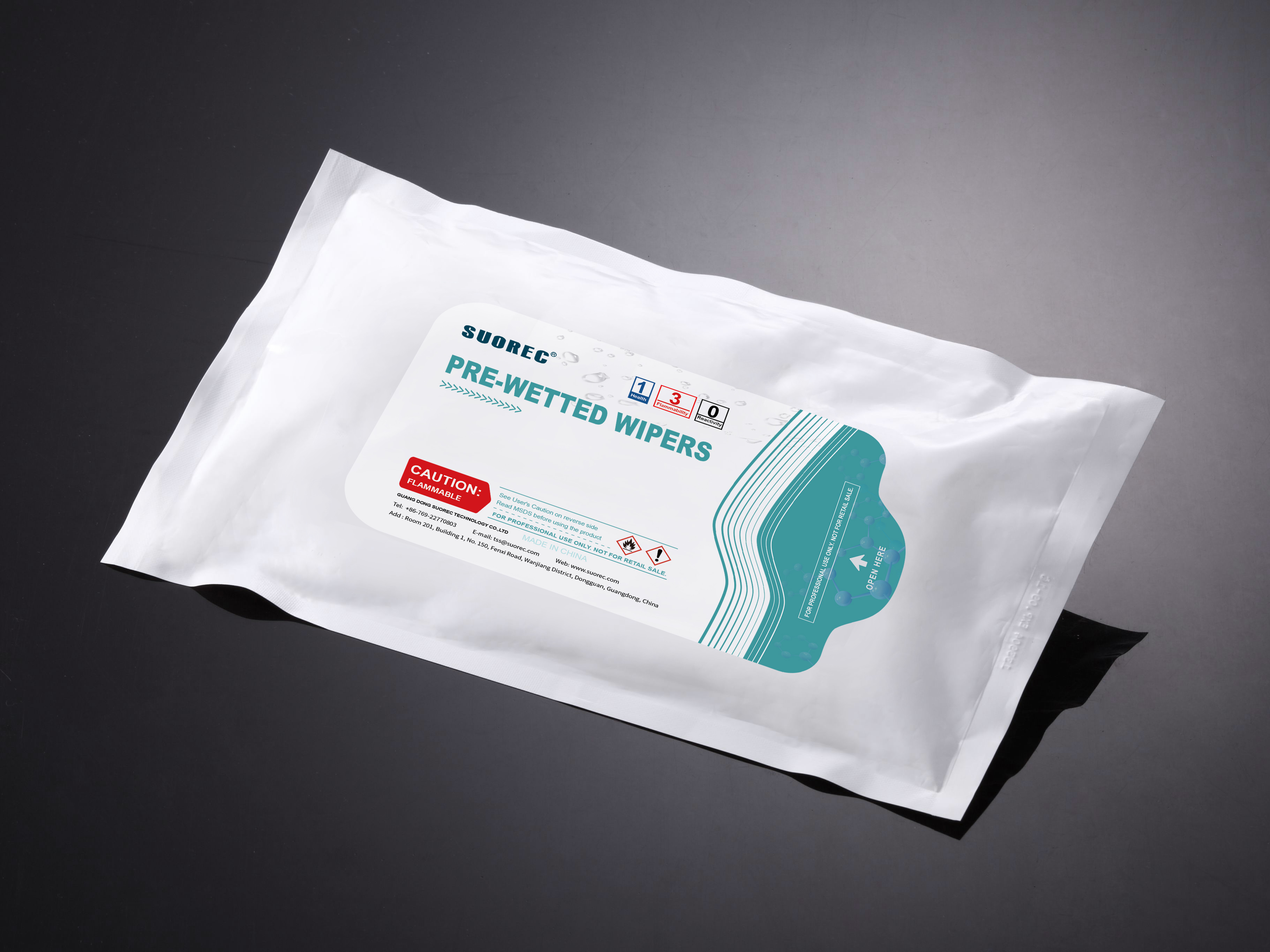 Sterile Presaturated Wipes 1009F