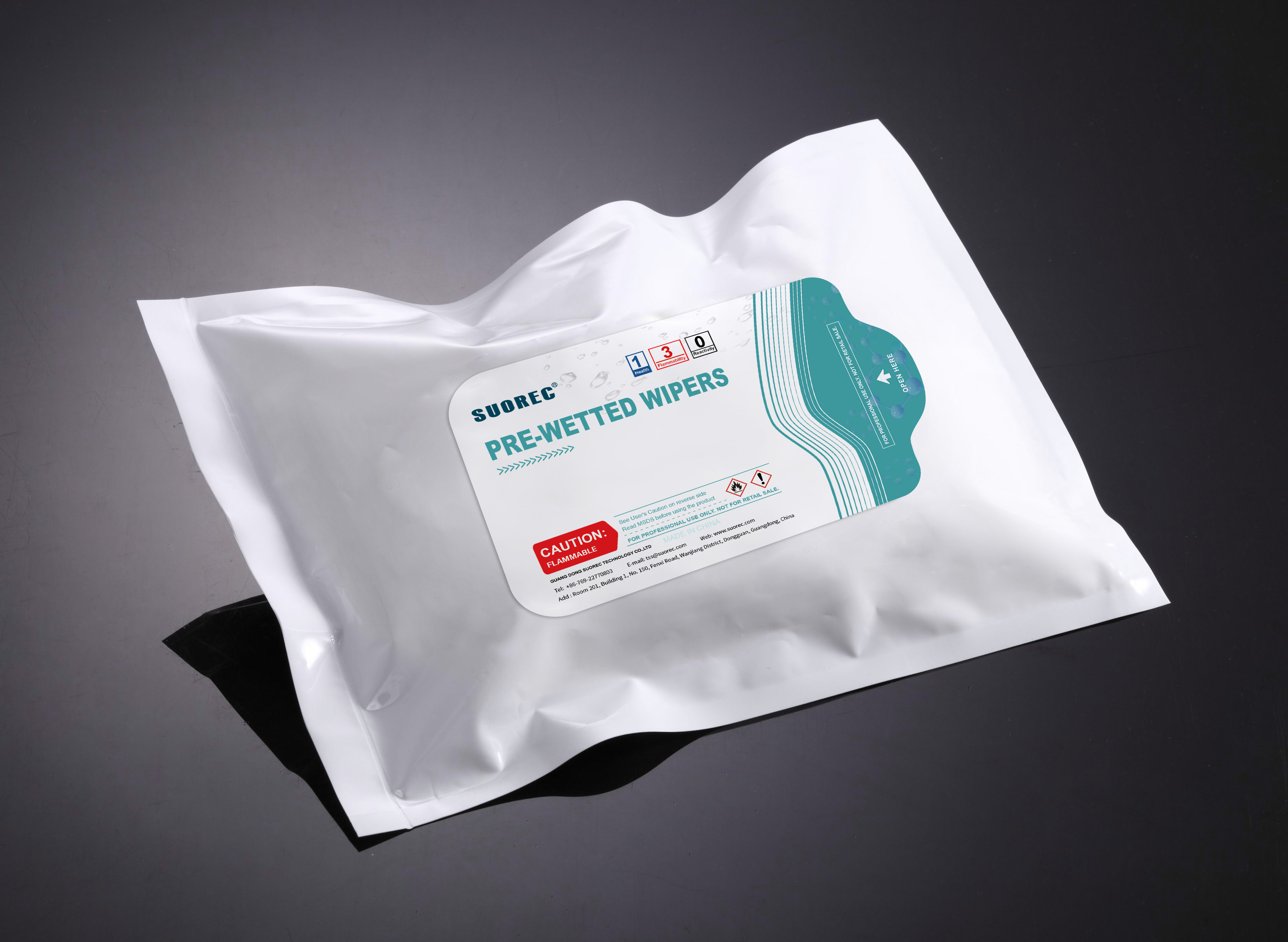 Sterile Presaturated Wipes 1009W