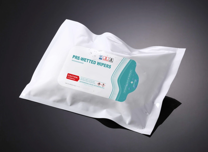 1009D Pre-Saturated Polyester Wipes — cover photograph