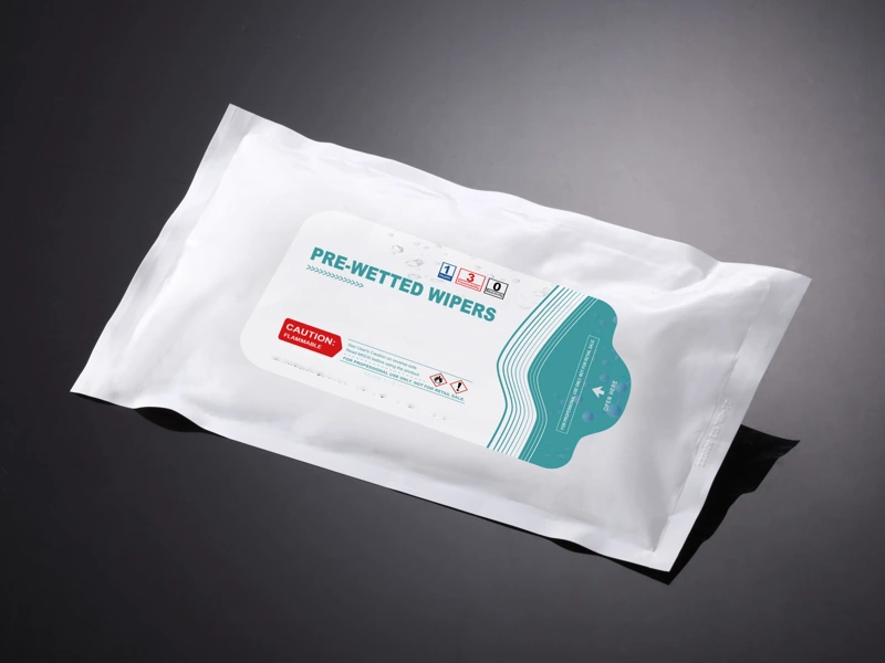 1009S Pre-Saturated Polyester Wipes — cover photograph