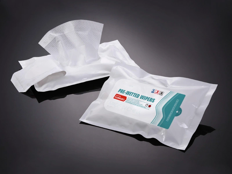 6009B Pre-Saturated Microfiber Wipes — product view 4