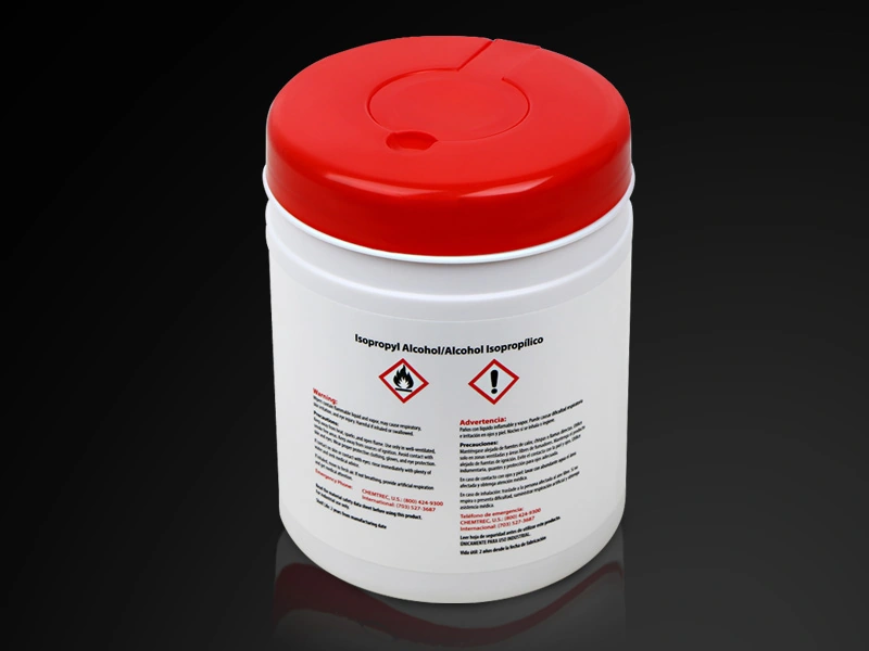 120 Sheet Pre-Saturated Wipes in a Bucket — product view 3