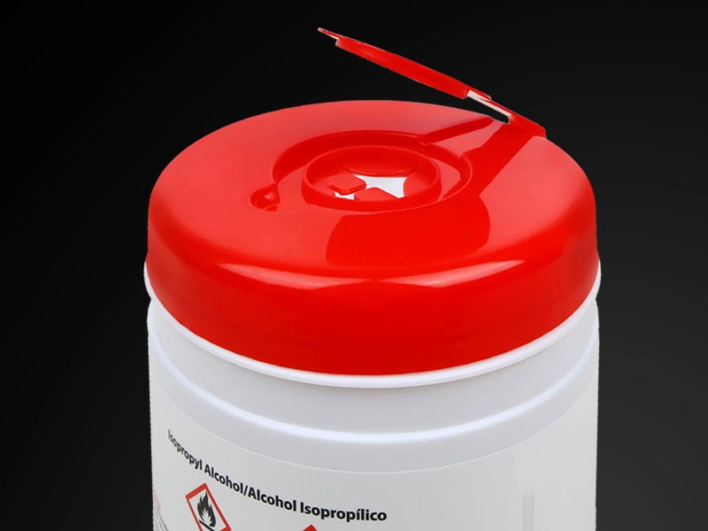 120 Sheet Pre-Saturated Wipes in a Bucket — product view 4