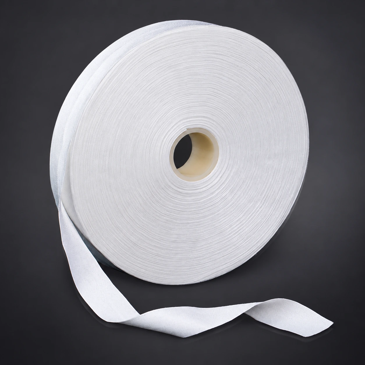 S409H upright microfiber roll with a curved loose wiping strip